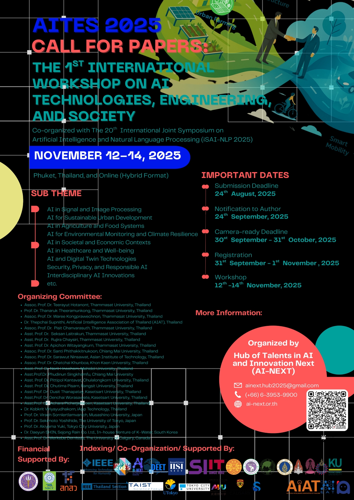 AI Landing Poster