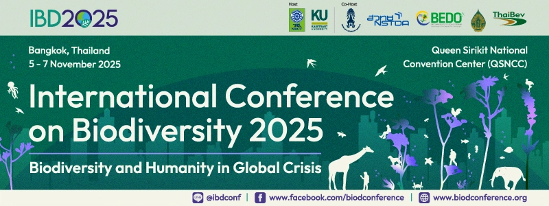 AI-NEXT Hub ร่วมสัมมนาในงาน International Conference on Biodiversity 2025 (IBD2025)